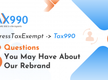 5 Questions you may have about ExpressTaxExempt's rebrand as Tax990