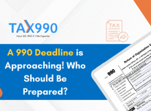 The next 990 filing deadline is February 15th, 2023!