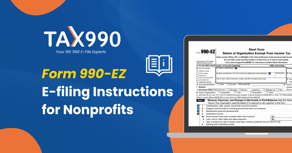How to file Form 990-EZ with Tax 990