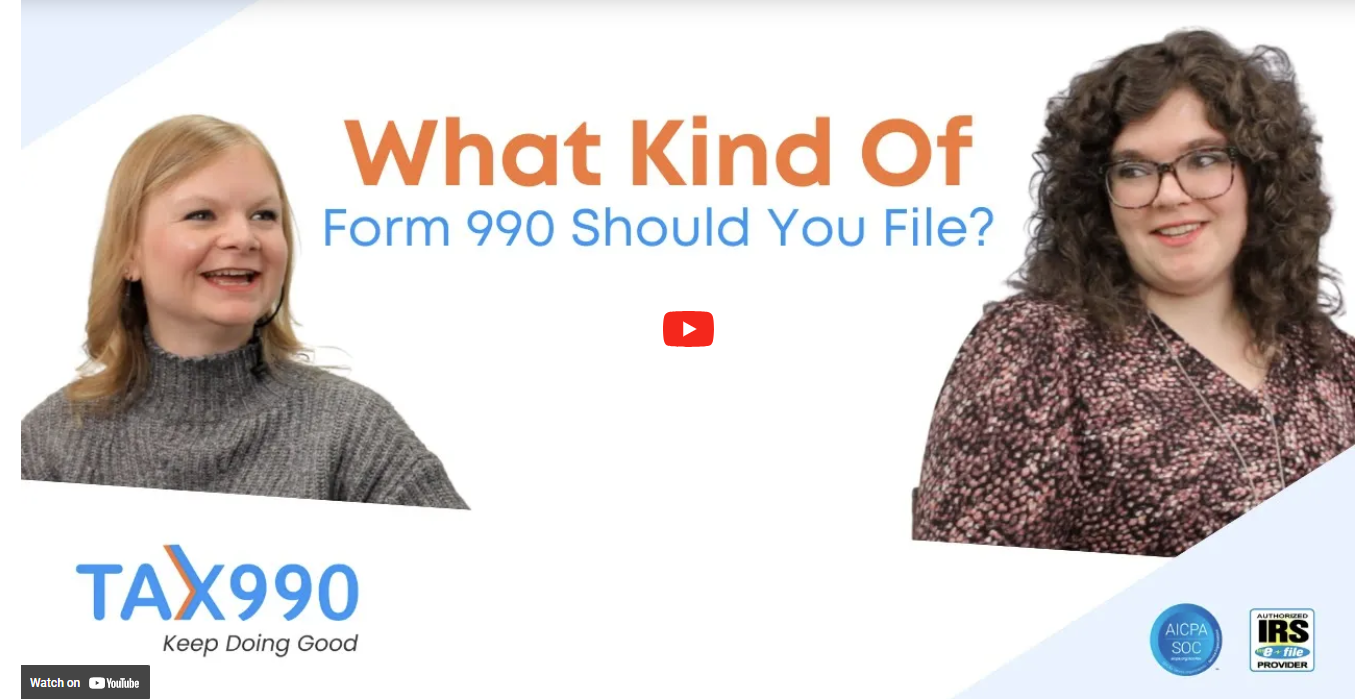 What Kind of Form 990 Should You File?