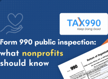 Things nonprofits should know about public inspection of form 990