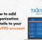 Add your organization details to your Tax990 account