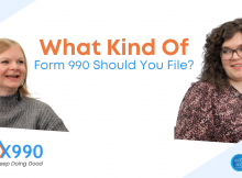 Which 990 form is right for your organization?